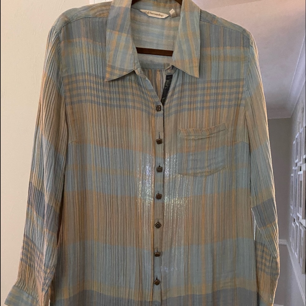 Soft Surroundings tunic blouse